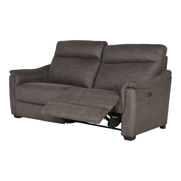 Bank Bisanzio 2 Zits Vast+2,5 Zits Relaxen Grey