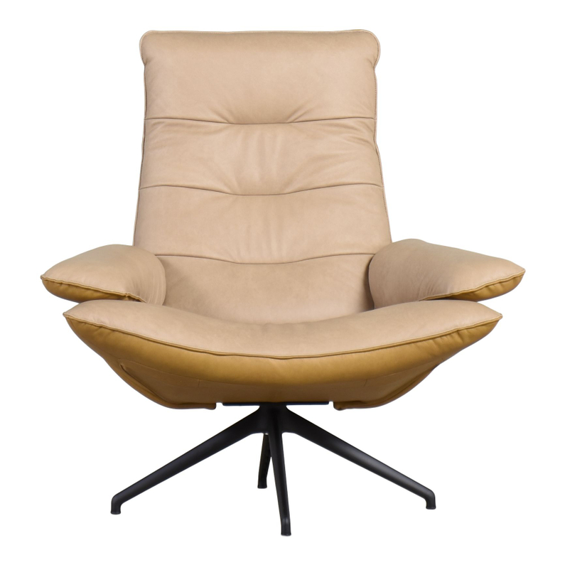 ROM1961 Draaifauteuil Yoga King Camel