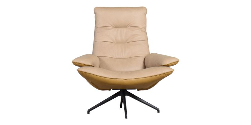 ROM1961 Draaifauteuil Yoga King Camel