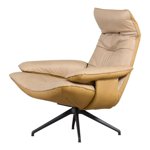 ROM1961 Draaifauteuil Yoga King Camel