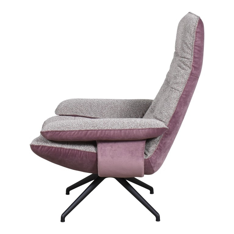 ROM1961 Draaifateuil Yoga Prince Rose