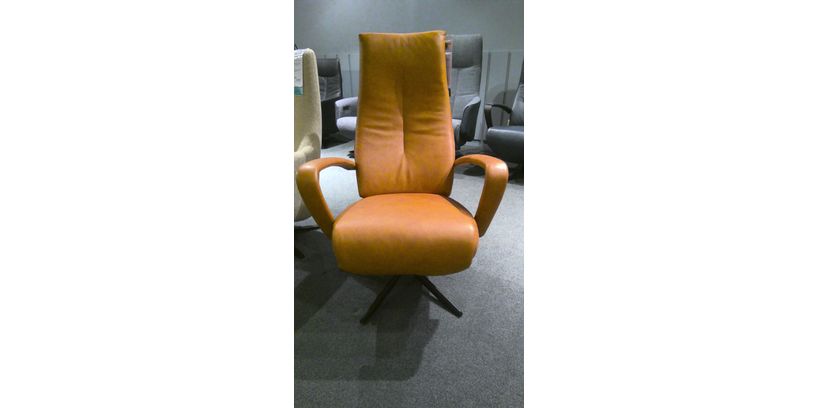 (Showroommodel) Sta-Op Fauteuil Rivingo XXL Cognac