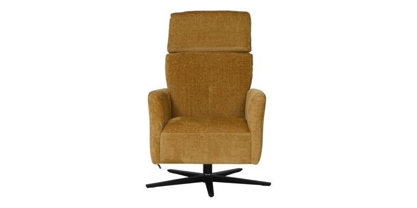 ROM1961 Draaifauteuil Alva 1K Whiskey