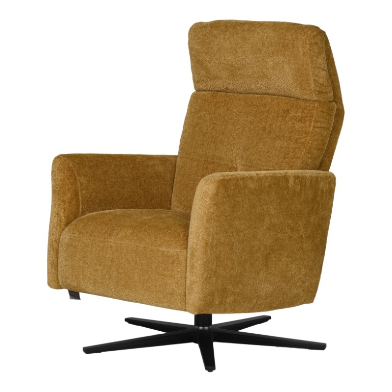 ROM1961 Draaifauteuil Alva 1K Whiskey