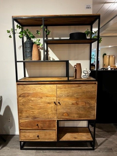 (Showroommodel) Wandkast Terrance Natural 118cm