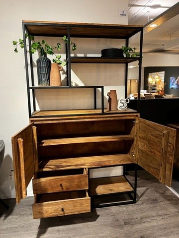 (Showroommodel) Wandkast Terrance Natural 118cm