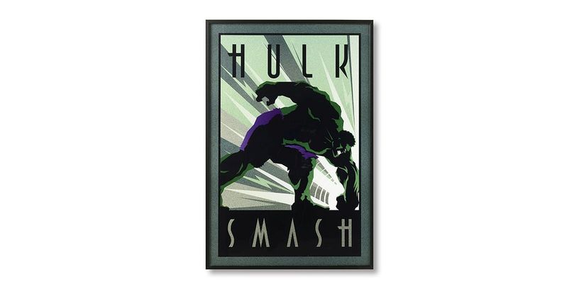 Wanddeco Hulk