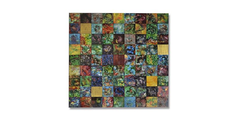 Feelings Wanddeco Mosaic Glas