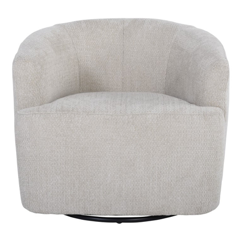 (Showroommodel)Draaifauteuil Gaudenzi Ecru