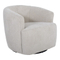(Showroommodel)Draaifauteuil Gaudenzi Ecru