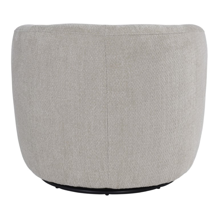 (Showroommodel)Draaifauteuil Gaudenzi Ecru