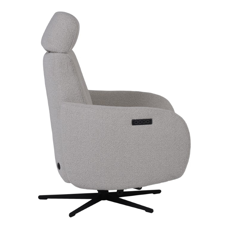 Sta-Op-Fauteuil Gerardi Small Silvercream