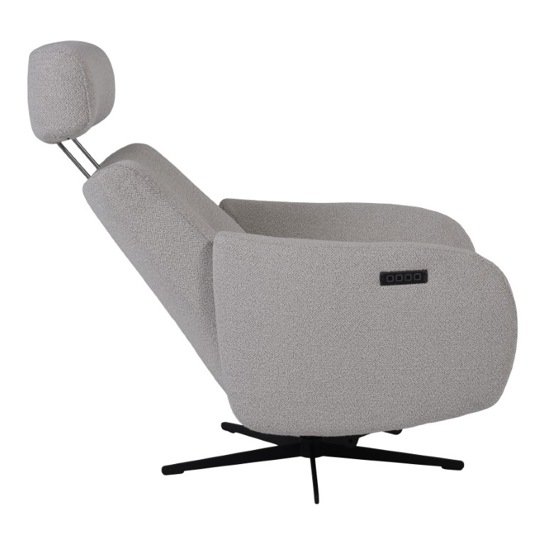 Sta-Op-Fauteuil Gerardi Small Silvercream