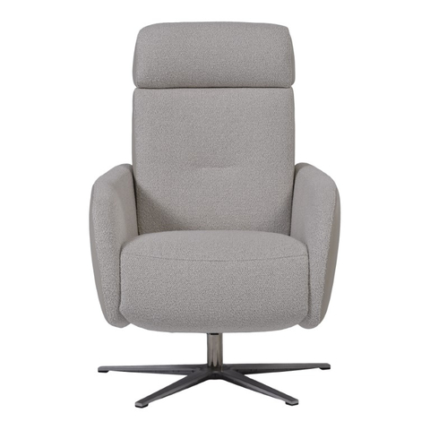 Relaxfauteuil Gerardi Large Silvercream/Beige