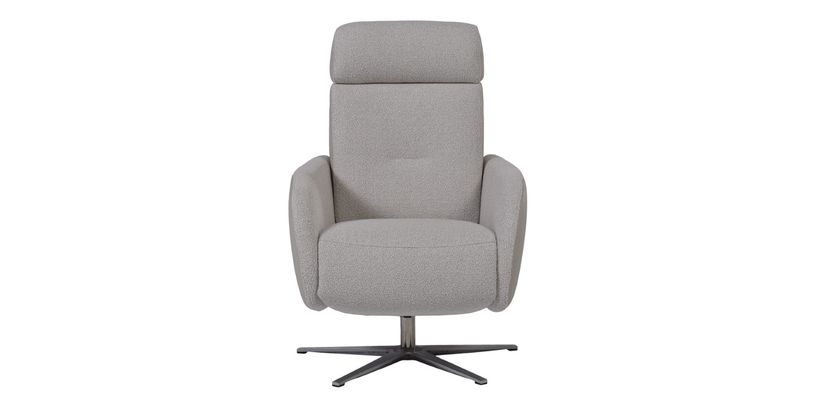 Relaxfauteuil Gerardi Large Silvercream/Beige