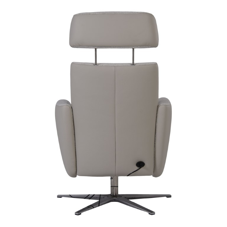 Relaxfauteuil Gerardi Large Silvercream/Beige