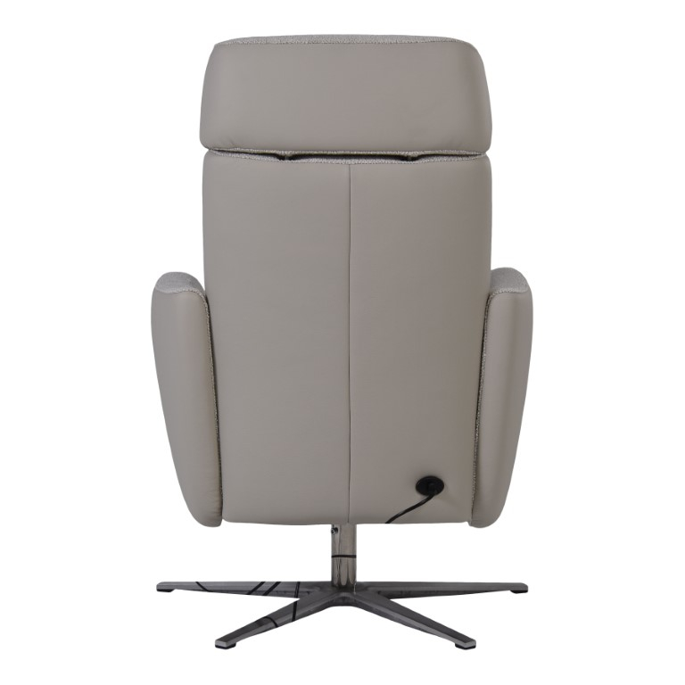 Relaxfauteuil Gerardi Large Silvercream/Beige