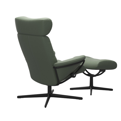Stressless Fauteuil Berlin+Voetenbank Thyme Green