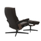 Stressless Fauteuil David L + Voetenbank Chesnut