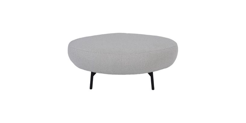 Hocker Leziano Silver cream