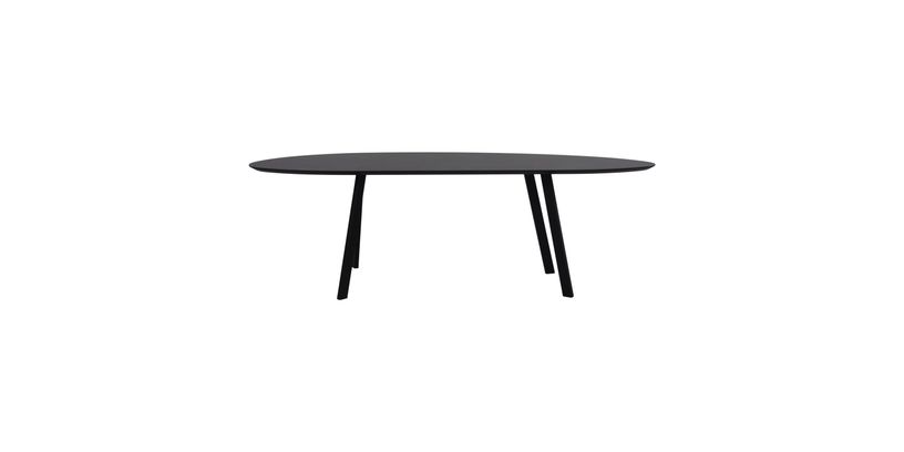 Eettafel Cantaron Slipper Nero Bronze