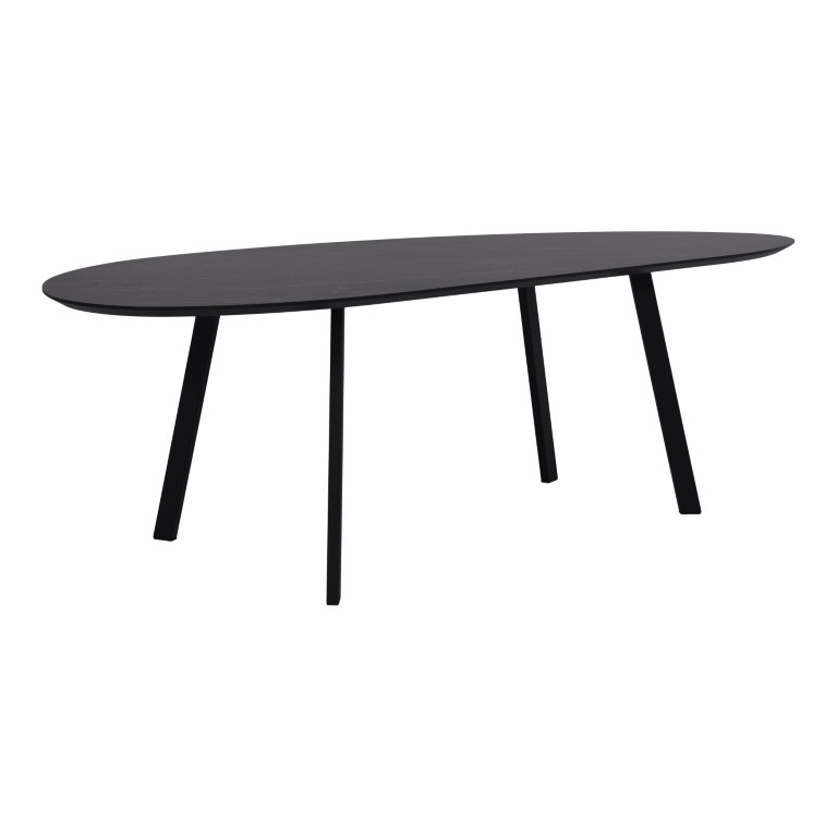 Eettafel Cantaron Slipper Nero Bronze