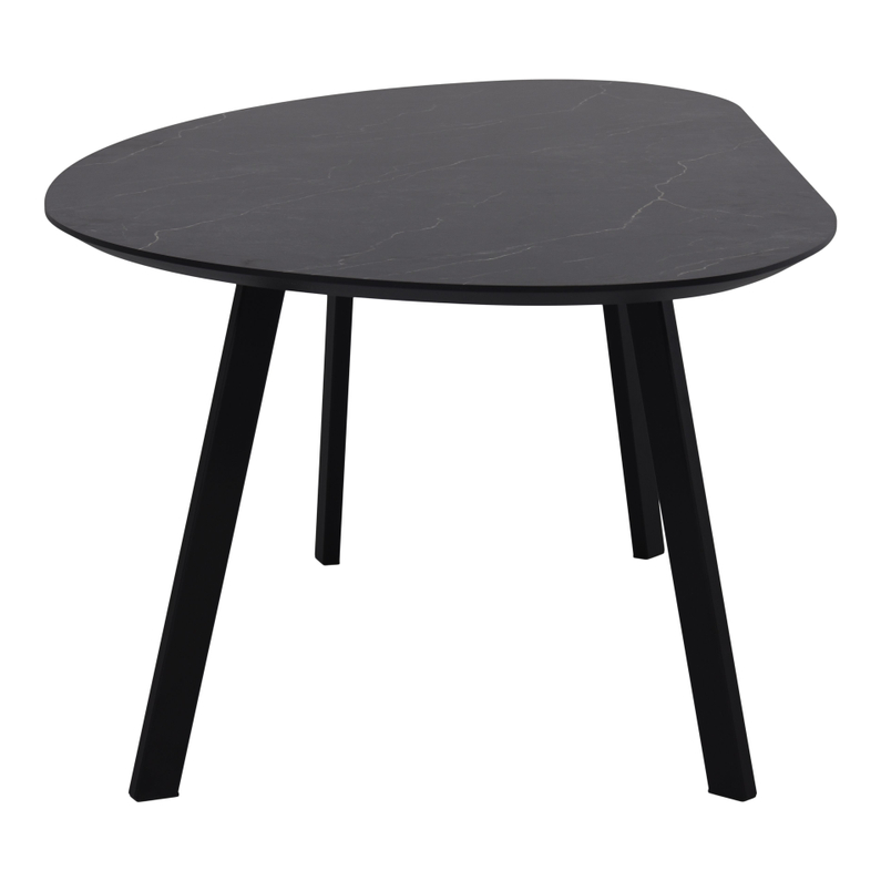 Eettafel Cantaron Slipper Nero Bronze