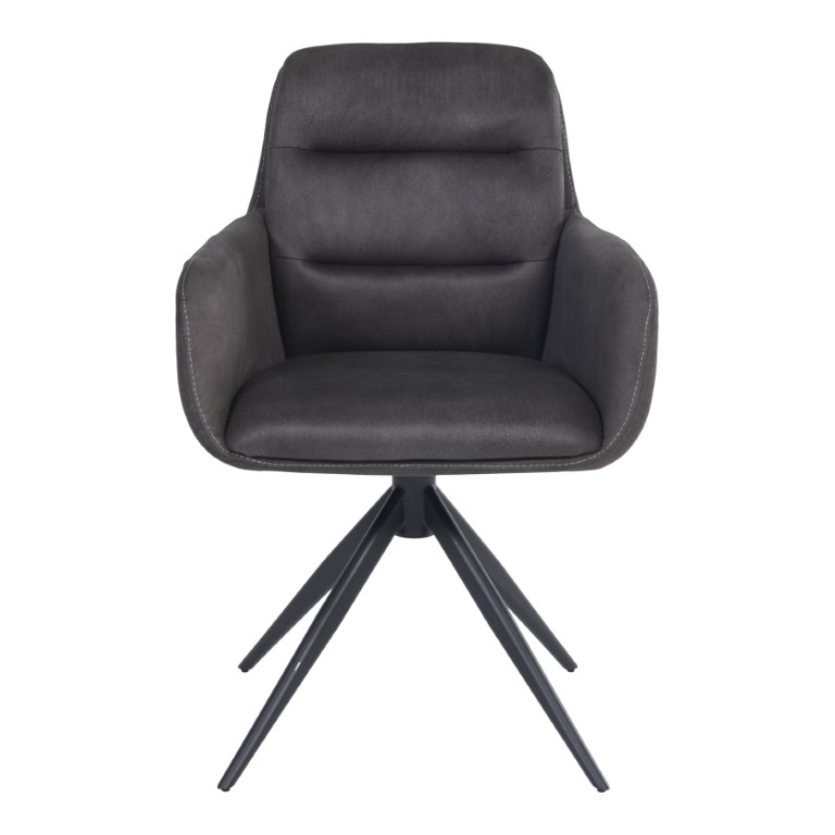 Armstoel Rabanna Antraciet