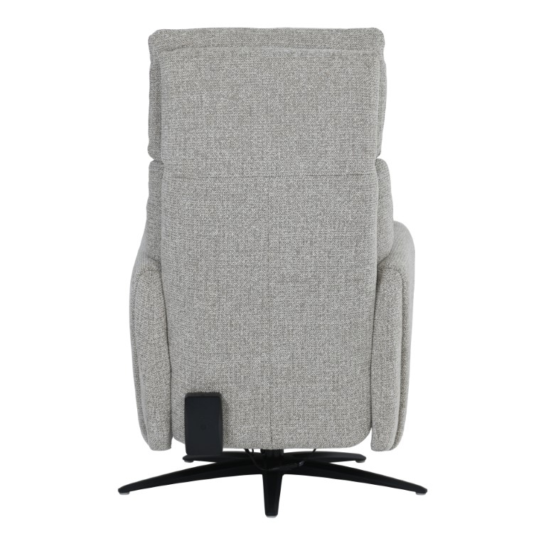 Relaxfauteuil Santemenia Middengrijs