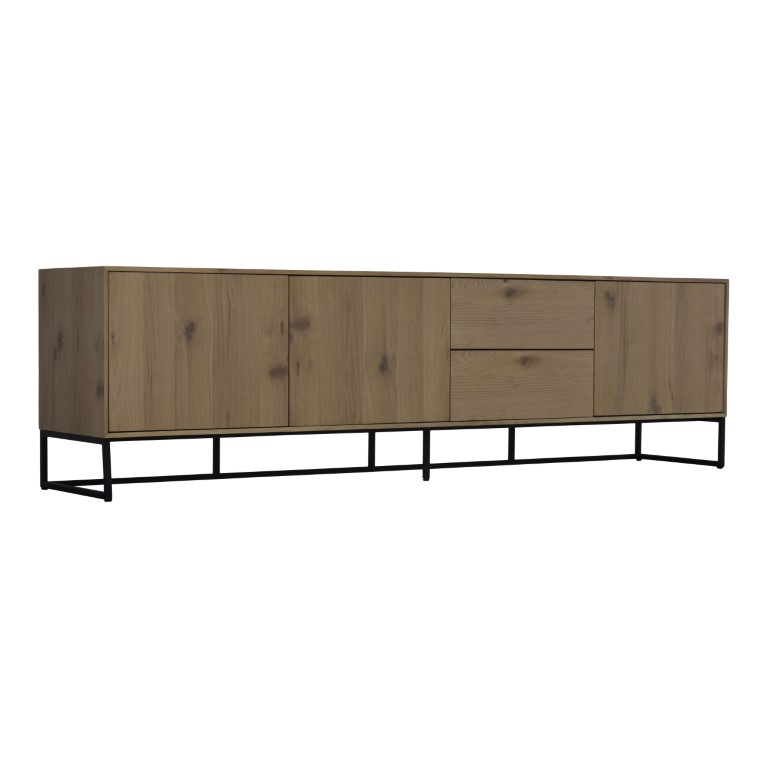 Tv-Meubel Pinovero 3-Deurs B202 cm