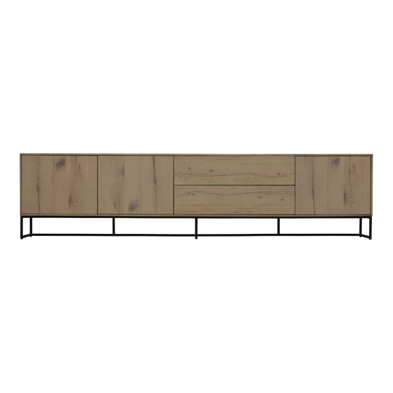 Tv-Meubel Pinovero 3-Deurs B232 cm