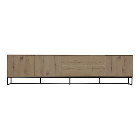 Tv-Meubel Pinovero 3-Deurs B232 cm
