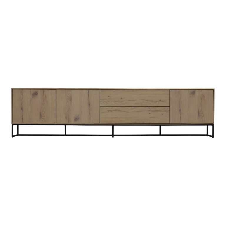 Tv-Meubel Pinovero 3-Deurs B232 cm
