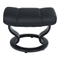 Stressless Fauteuil Met Hocker Consul Zwart