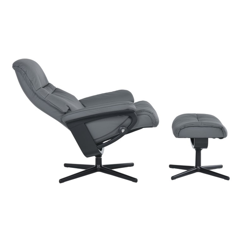 Stressless Fauteuil + Hocker Sunrise Grijs