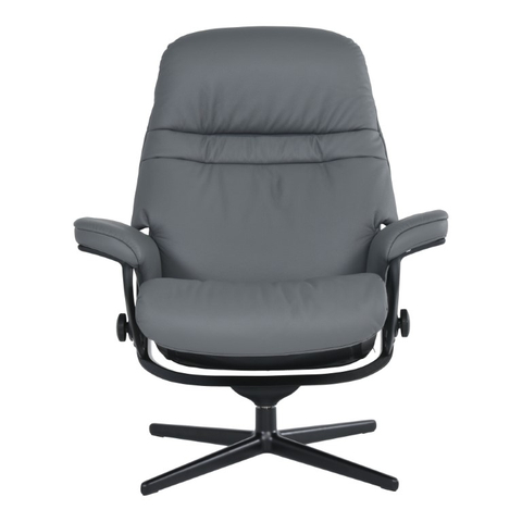 Stressless Fauteuil + Hocker Sunrise Grijs
