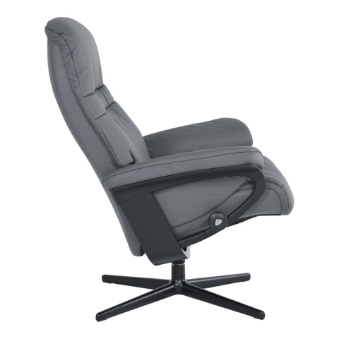Stressless Fauteuil + Hocker Sunrise Grijs