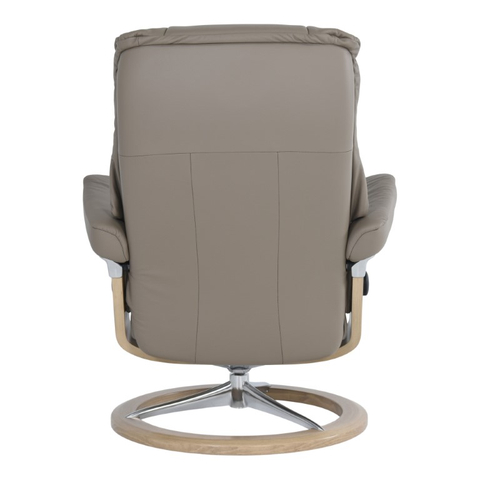 Stressless Fauteuil + Hocker Mayfair Donkergrijs