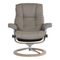 Stressless Fauteuil + Hocker Mayfair Donkergrijs