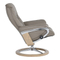 Stressless Fauteuil + Hocker Mayfair Donkergrijs