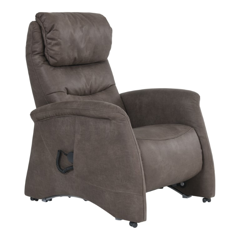 Sta-Op Fauteuil Bredewalt Bruin Smal