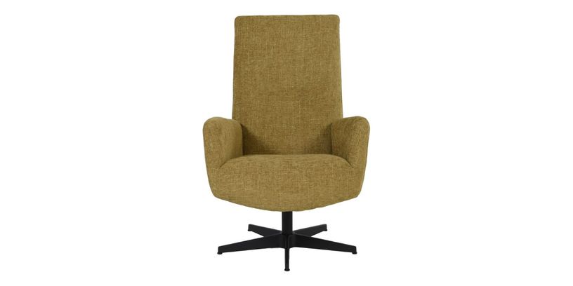 Draaifauteuil Banderio Mustard