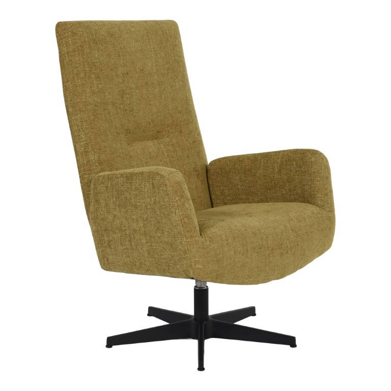 Draaifauteuil Banderio Mustard
