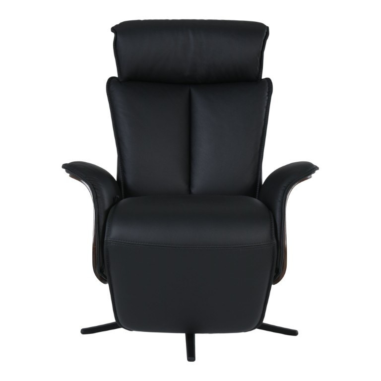 Relaxfauteuil Parthos Zwart