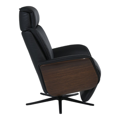 Relaxfauteuil Parthos Zwart