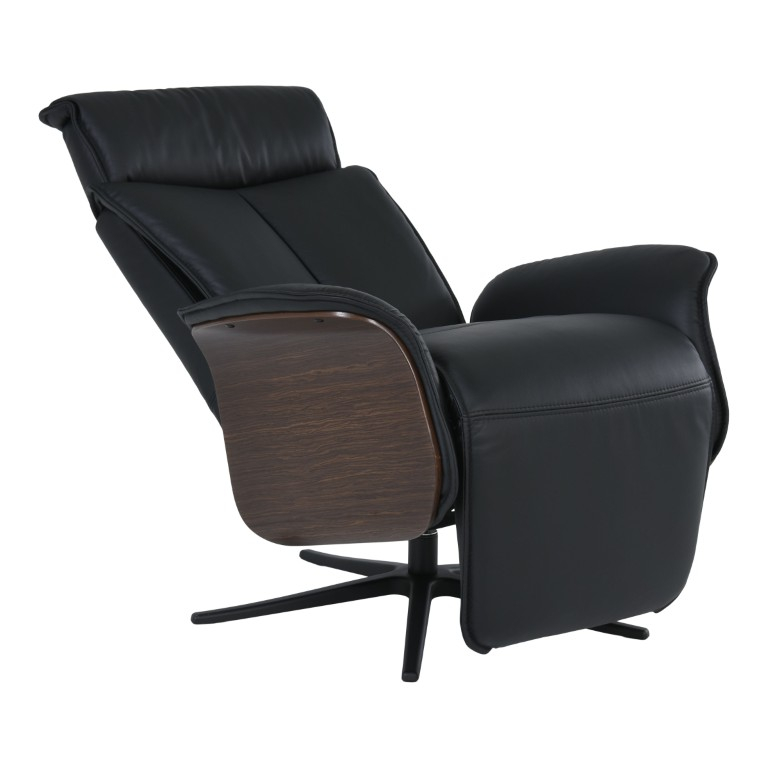 Relaxfauteuil Parthos Zwart