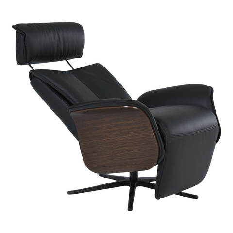 Relaxfauteuil Parthos Zwart