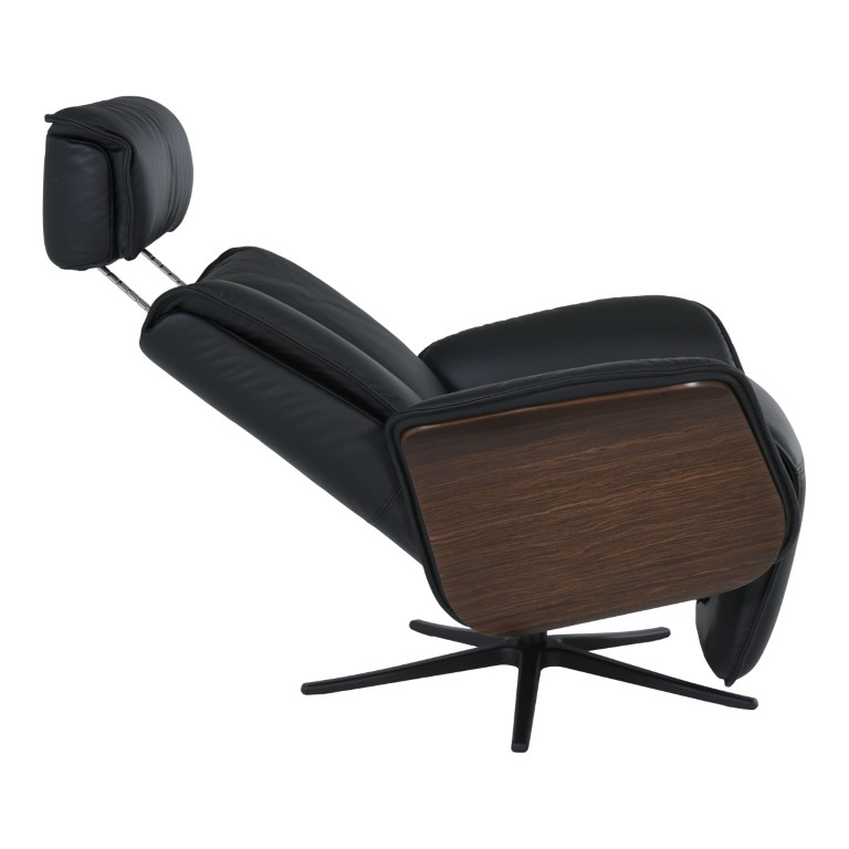 Relaxfauteuil Parthos Zwart
