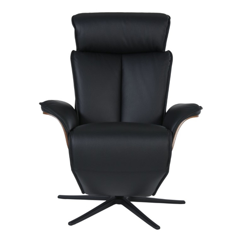 Relaxfauteuil Parthos Zwart