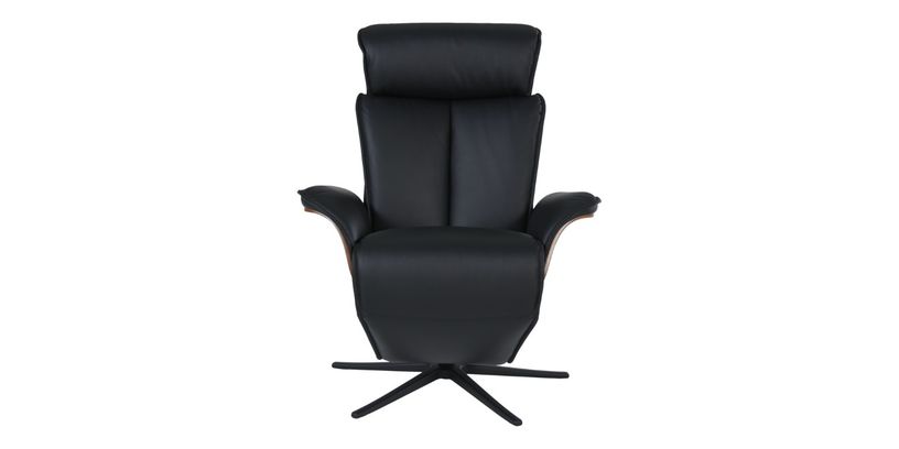 Relaxfauteuil Parthos Zwart